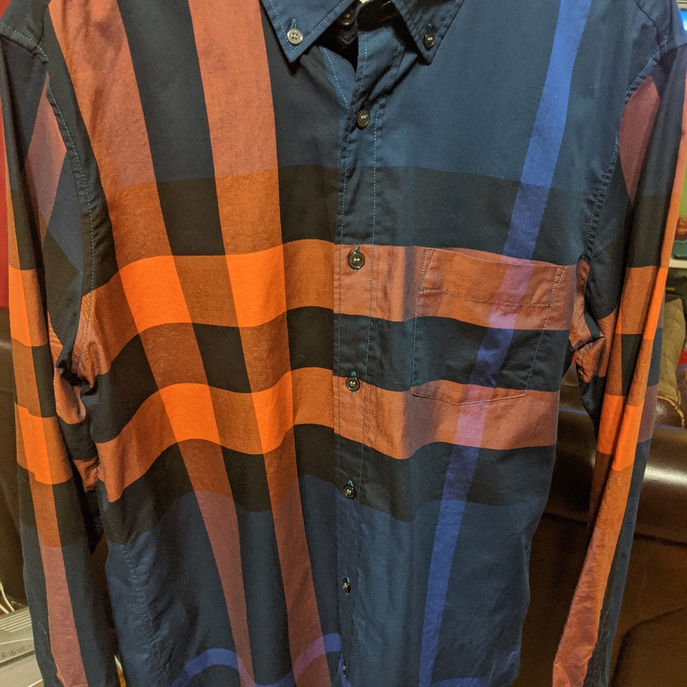 BURBERRY BRIT Exploded Check Print Shirt
